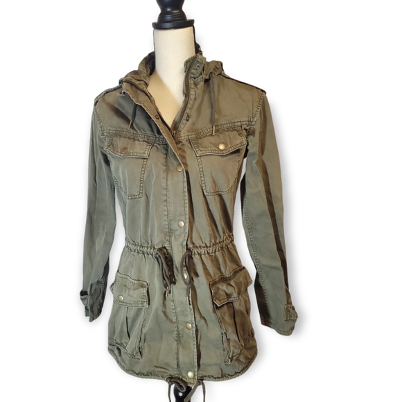 Old Tiralahilacha Turina Jacket Organic Cotton In Olive Green